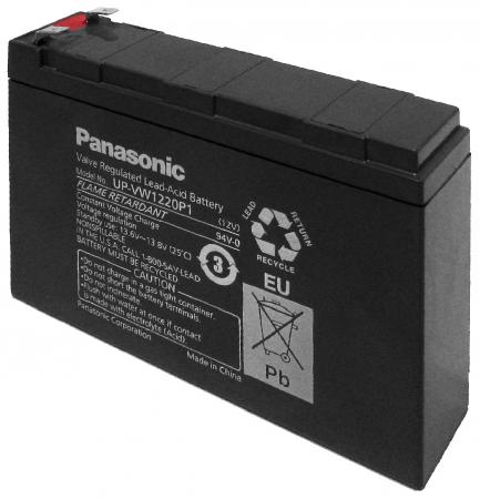 Image of Lead acid battery (Panasonic) Panasonic: UP-VW1220P1 (Faston 250 - 6,3