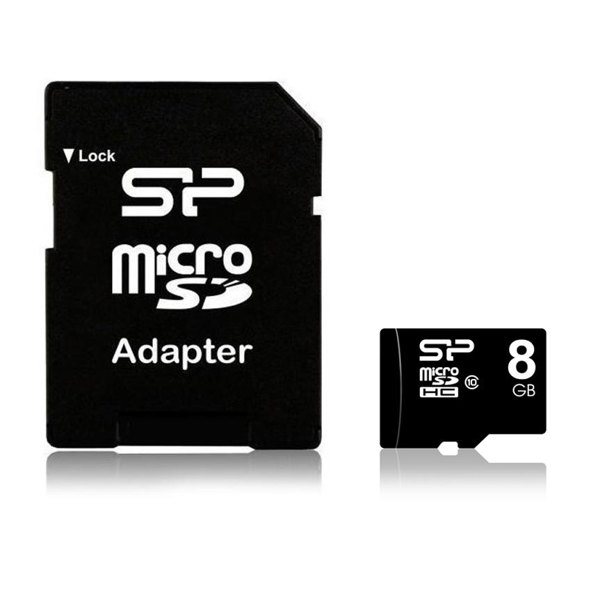 Micro SDHC geheugenkaart - 8 GB - Silicon Power