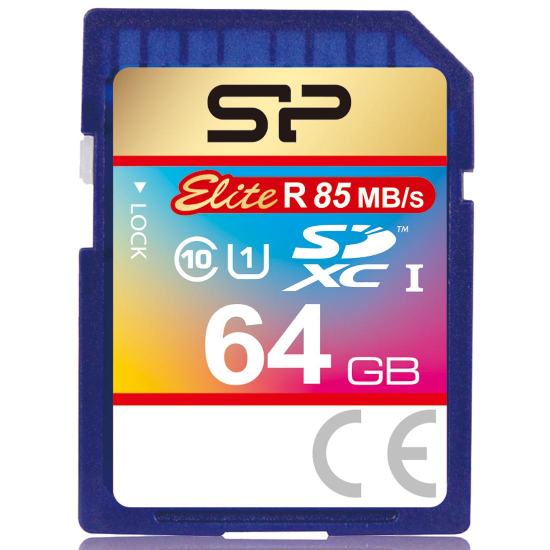 Silicon Power Elite SDXC geheugenkaart - 64GB - Silicon Power