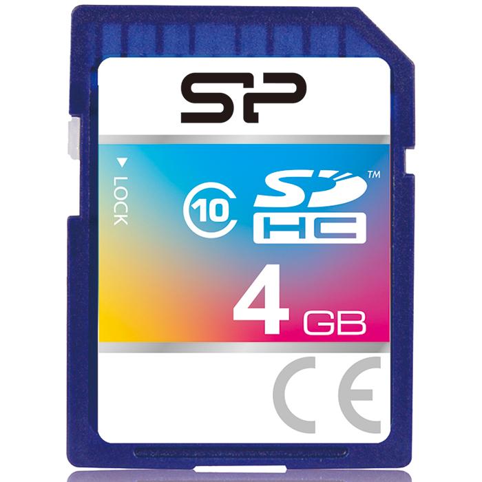 Silicon Power SDHC geheugenkaart - 4GB - Silicon Power