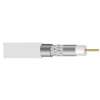 Image of Cable RG-6T tr-screen white - Macab