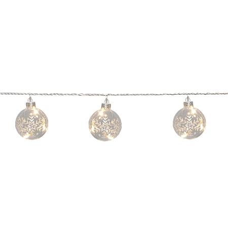 Lichtketting - led kerstverlichting binnen - 9 lampjes - 4.4 meter - warm wit