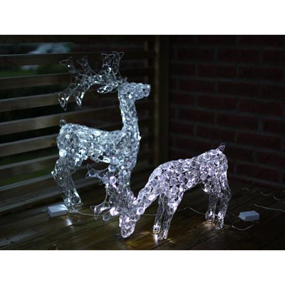 Kerstfiguur - Rendier - Kerstfiguur - Koud Wit, Type: LED - Rendier ... Kerstfiguur - Rendier - Kerstfiguur - Koud Wit, Type: LED - Rendier ...