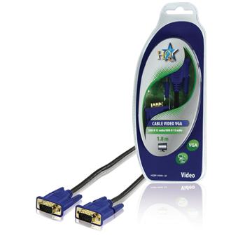 Image of CABLE VGA HD15 M/M 1.8M PLAQUE O FR - HQ