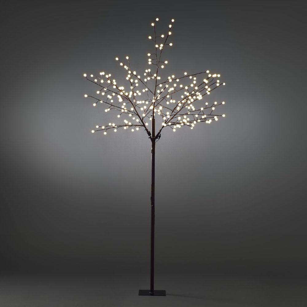 Kerstboom - led kerstverlichting buiten en binnen - 240 lampjes - 200 x 120 x 120 cm - warm wit