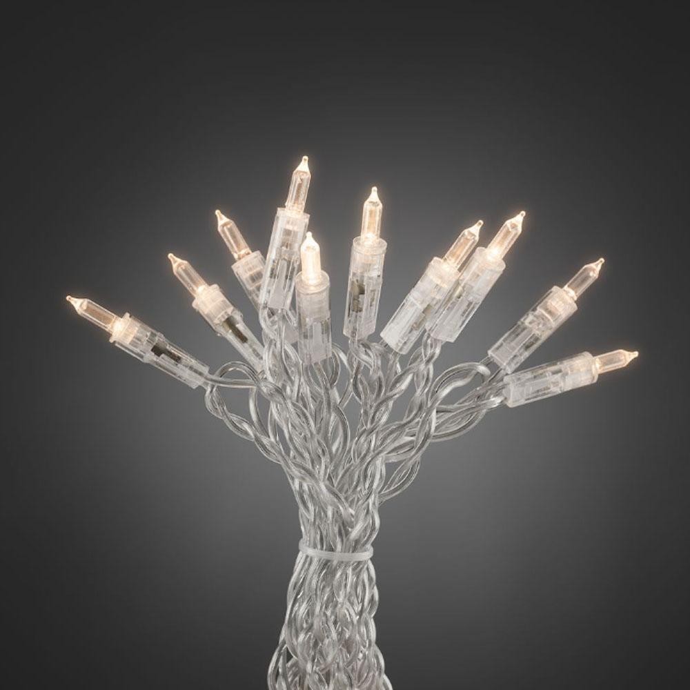 Kerstboomverlichting - led kerstverlichting binnen - 100 lampjes - 14.8 meter - warm wit