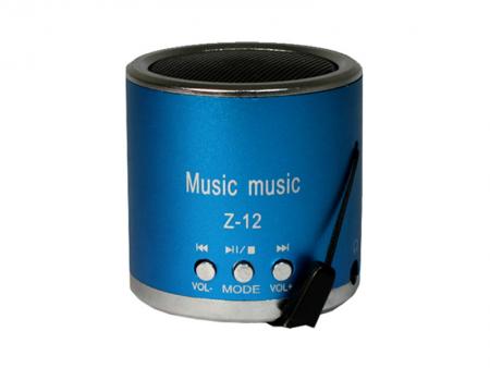 Image of Mini Portable Speaker - Music Z-12 (Blue) - Kein Hersteller