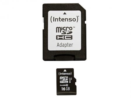 Image of Intenso 16GB microSDHC 16GB MicroSDHC UHS Class 10 flashgeheugen