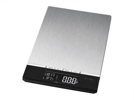 Image of Clatronic - Kitchen Scale, LCD, 5 kg, Stainless Steel (KW 3416)