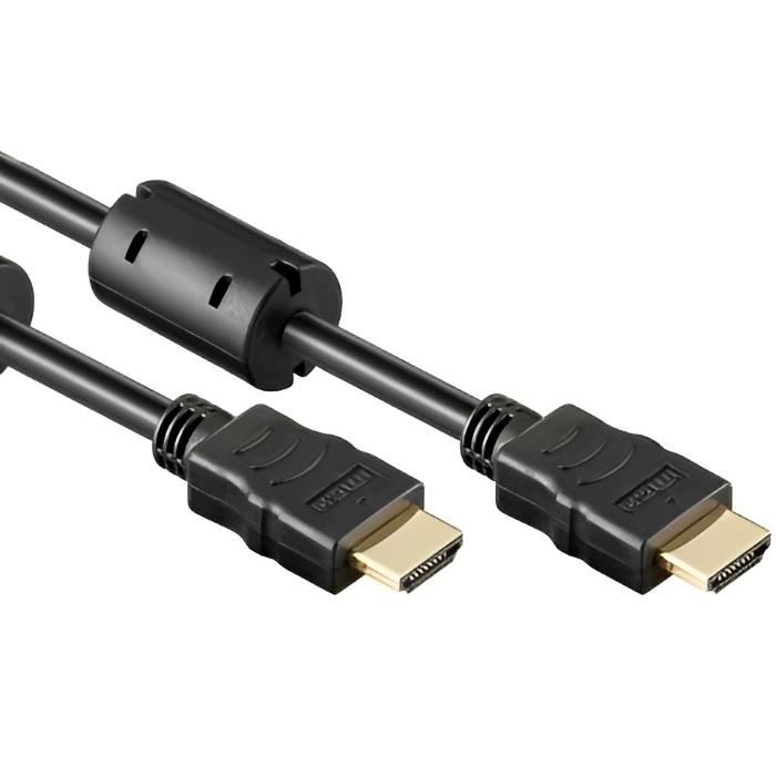 Image of HDMI High Speed with Ethernet cable with ferrite core FULL HD (3,0 Met