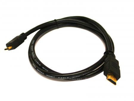 Image of HDMI auf Mini-HDMI High Speed with Ethernet Kabel (1,0 Meter)