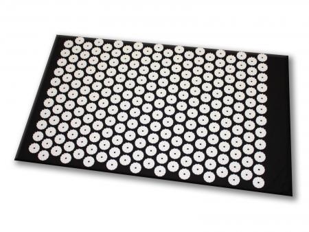 Image of Shanti Acupressure Carpet / Nail mat (65 x 41 cm, Black) - Kein Herste