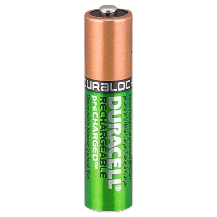 Image of 4 x AAA Duracell oplaadbare batterijen - Stays Charged
