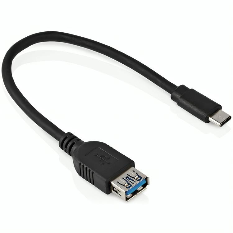 Image of Goobay USB 3.0 Adapter [1x USB-C stekker - 1x USB 3.0 bus A] Zwart