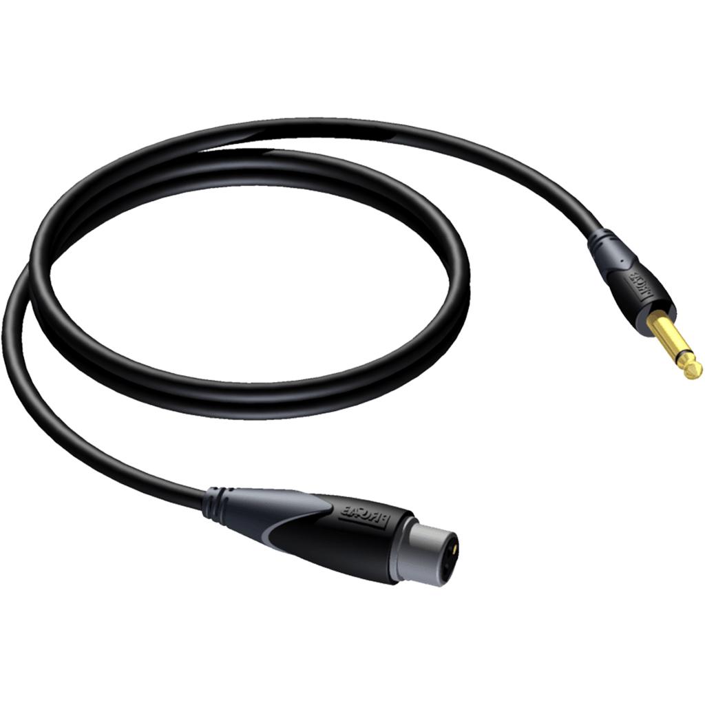 Image of Procab CLA900/3 XLR-Jack microfoonkabel 3m