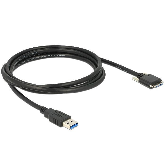 Image of DeLOCK - Cable USB 3.0, 2m (83598)
