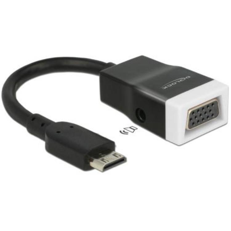 HDMI C mini naar VGA omvormer