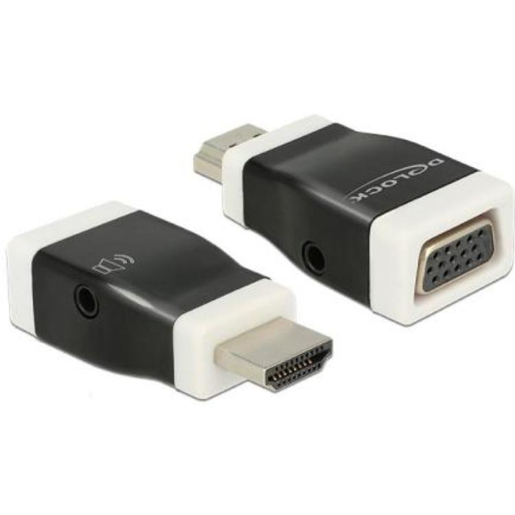 HDMI naar VGA omvormer - Delock
