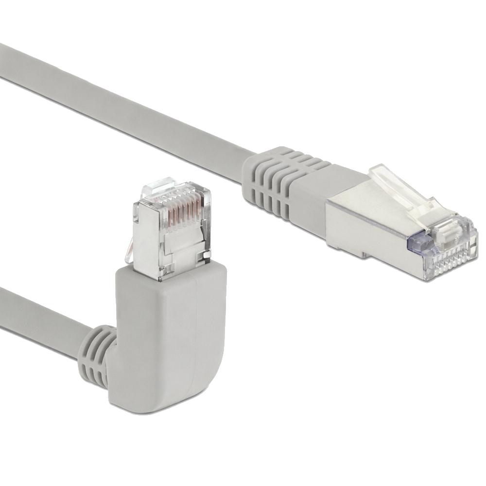 S-FTP Cat 6a - 1 Meter - Grau - Delock