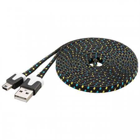 Image of USB 2.0 Hi-Speed cable A plug > Mini B plug 5 pin - Quality4All