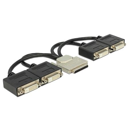 Image of VHDCI-68 naar DVI-D Kabel - Delock