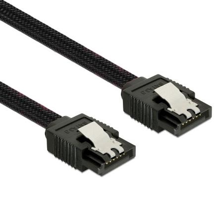 Image of Sata III Kabel Sleeve Bk 1,00m