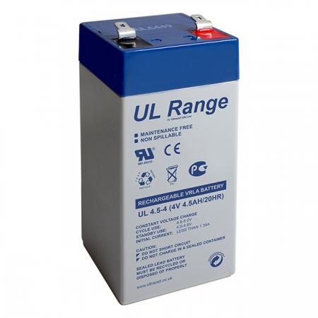 Image of Lead acid battery (Ultracell) 4 V 4,5 Ah - Quality4All