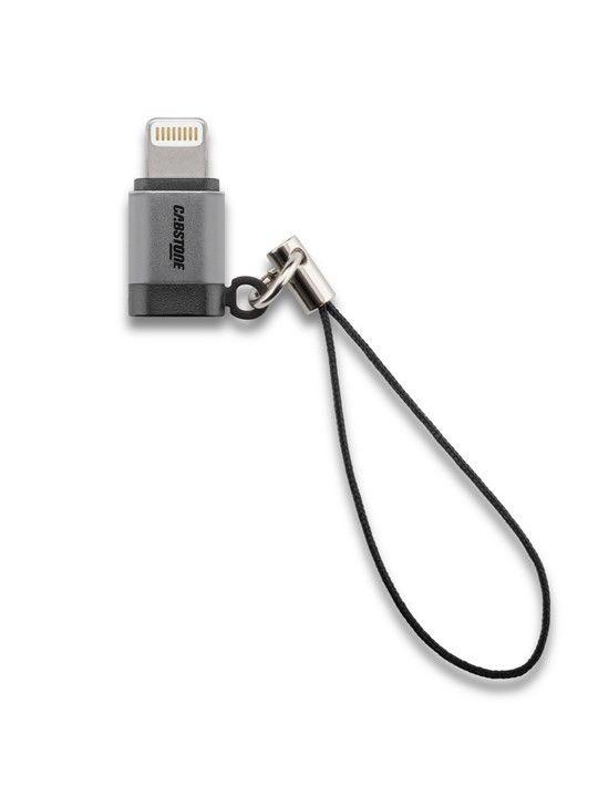 Image of Apple lightning connector to mirco USB adaptor suitable for many Andro