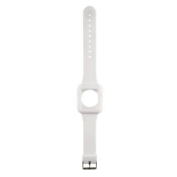 Image of Apple Watchband Silicone 42mm wit - Hama