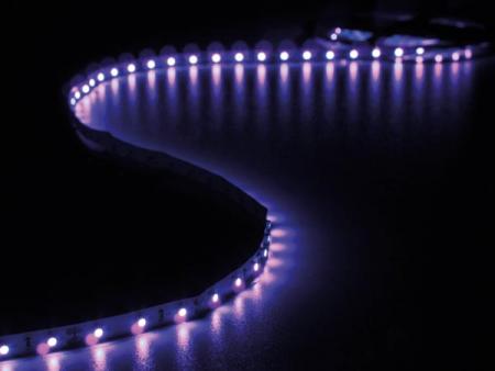 Image of KIT MET FLEXIBELE LED-STRIP EN VOEDING - ULTRAVIOLET - 300 LEDS - 5 m