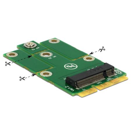 Image of Mini PCIe naar M.2 NGFF adapter - Delock