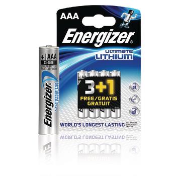 Image of Energizer Ultimate Lithium AAA batterijen