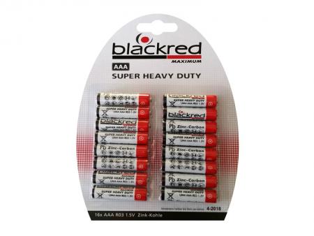 Image of Batterie Blackred R03 Micro AAA (16 Pcs) - Blackred