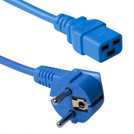 Image of C19 - 1.8 meter - Blauwe kabel - ACT