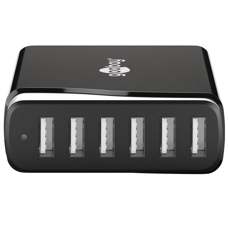 Image of Goobay 44154 USB-oplader (Thuislader) Uitgangsstroom (max.) 8000 mA 5 x USB