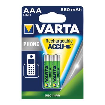 Image of Phone power accu HR03 550 mAh Bls 2 - Varta