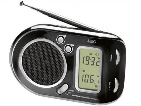 Image of AEG Multi-band radio WE 4125 Black - AEG