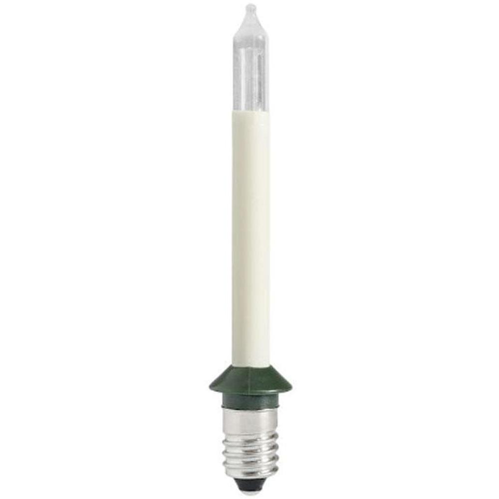 Reserve kerstlampje - E10 - 3 stuks - 24 volt - koud wit