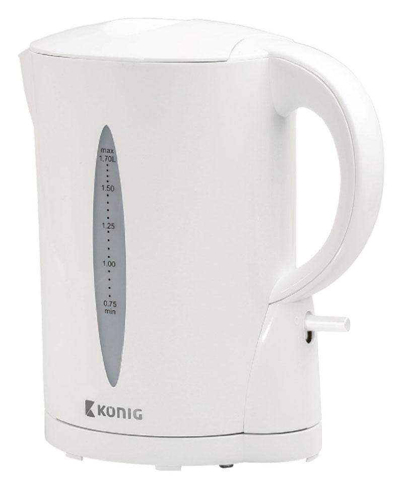Image of Elektrische waterkoker 1.7 l wit - König