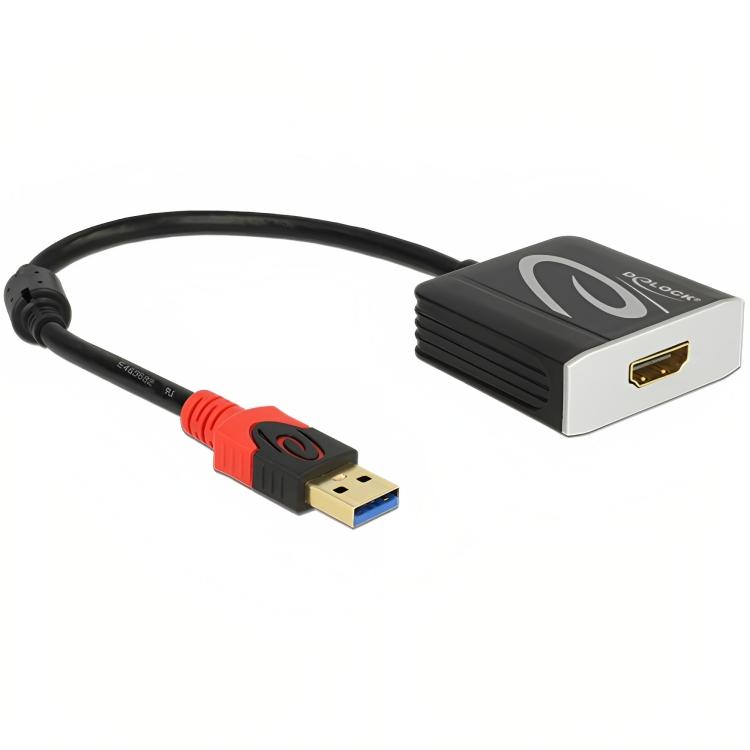 USB naar HDMI adapter omvormer - Delock