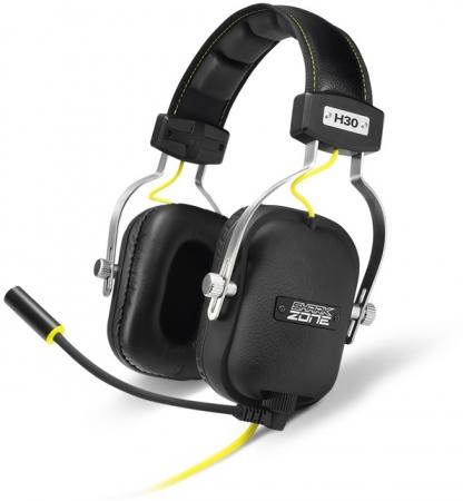 Image of Gaming headset 3.5 mm jackplug Kabelgebonden, Stereo Sharkoon SharkZone H30 Over Ear Zwart
