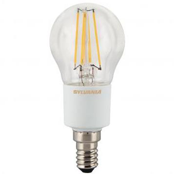 Image of Filament LED Lamp - E14 - 4.5 Watt - Sylvania