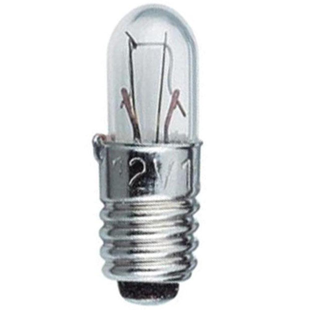 Reserve kerstlampje - E5 - 6 stuks - 12 volt - koud wit
