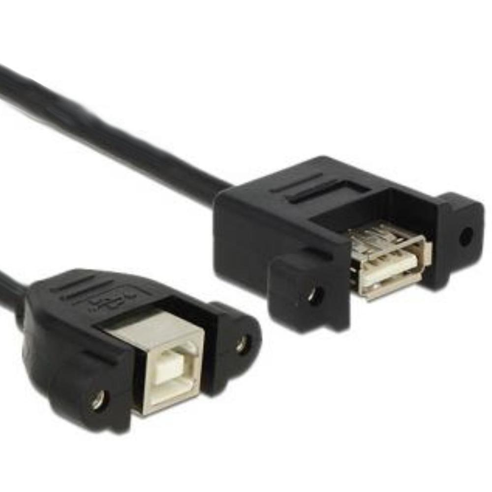 USB B - USB A Inbouw kabel - Delock