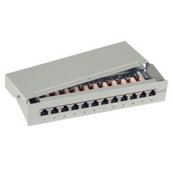 Image of Mini Patch Panel 12xRJ45 Cat.6 - Quality4All