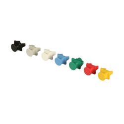 Image of RJ45 dummy plug, yellow, 100pcs. - Quality4All