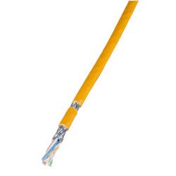 Image of Inst. cable Cat.7a 1500 AWG22 S/FTP 4P FRNC-B yellow, 100m - Quality4A
