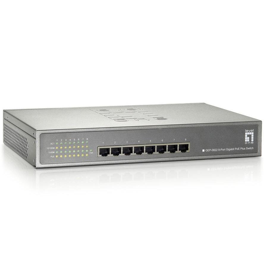 8-poorts netwerk switch