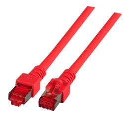 Image of RJ45 Patchcable S/FTP,Cat.6 25.0m red, halogenfree - Quality4All