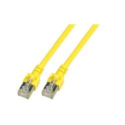 Image of RJ45 Patchcable SF/UTP,Cat.5e 20.0m yellow, moulded - Quality4All